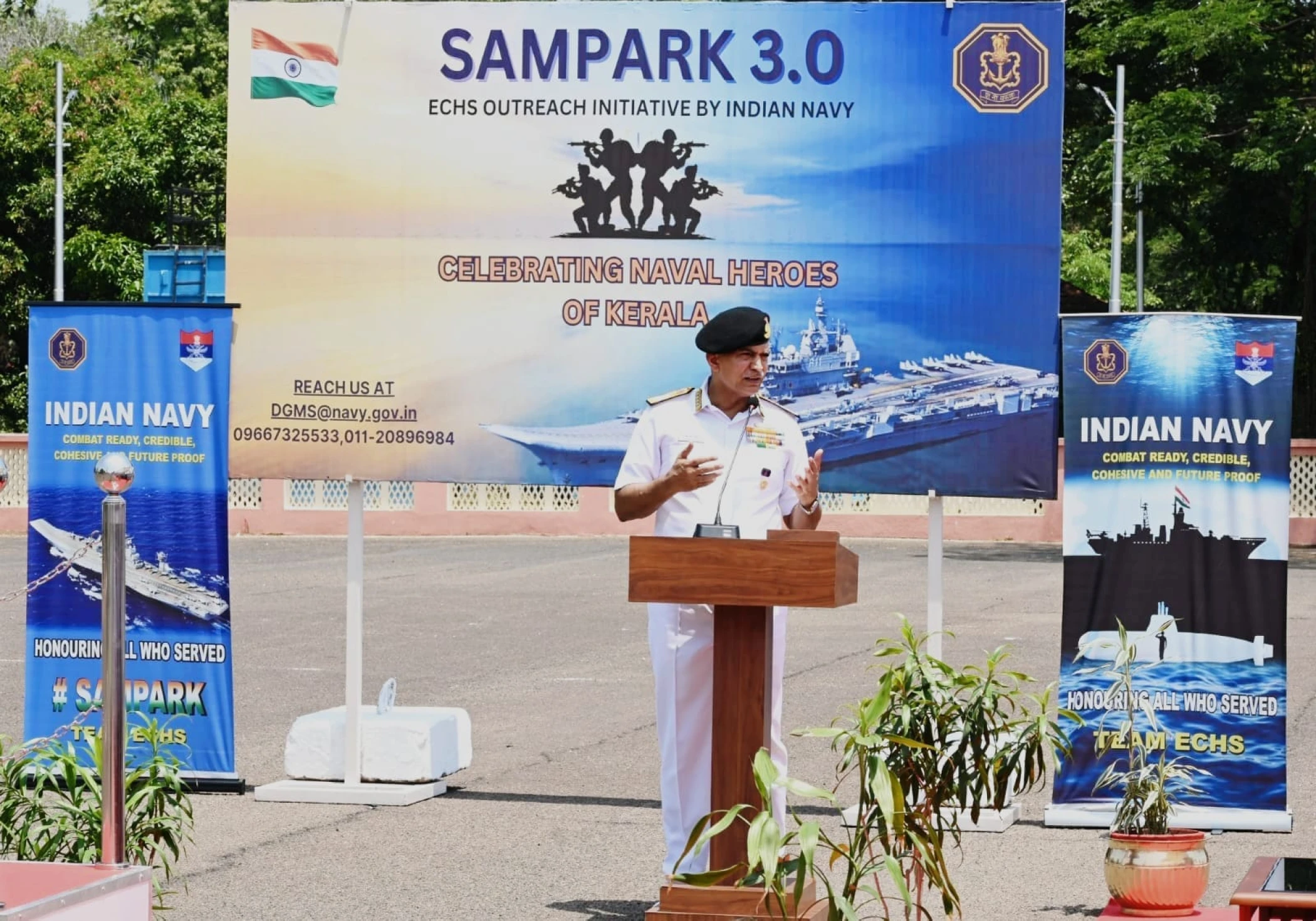 ADM R HARI KUMAR ON FAREWELL VISIT TO SOUTHERN NAVAL COMMAND ADM R HARI KUMAR ON FAREWELL VISIT TO SOUTHERN NAVAL COMMAND